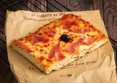 Pizza part Jambon Fromage