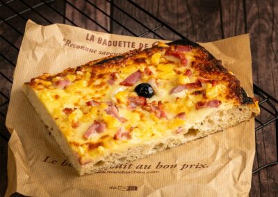 Pizza part Tartiflette