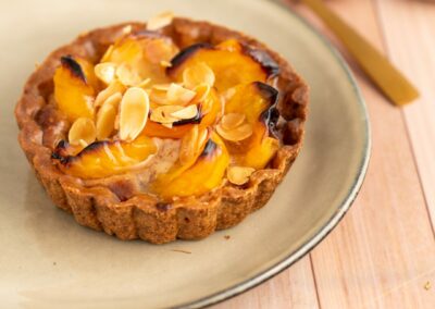 Tartelette abricots amandes