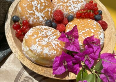 Beignet fourré choco-noisette ❄