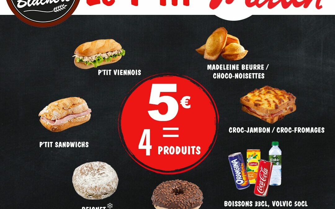 Le menu P’tit Malin